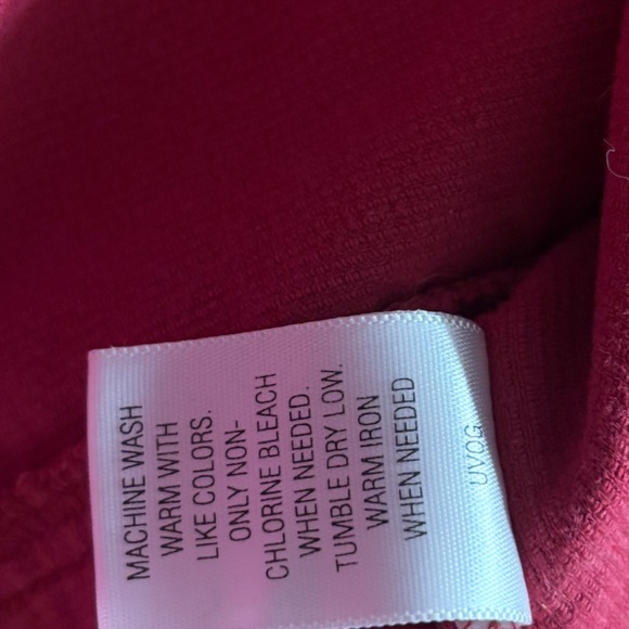 SO Raspberry Corduroy Button-Front Blazer - Picture 9 of 12